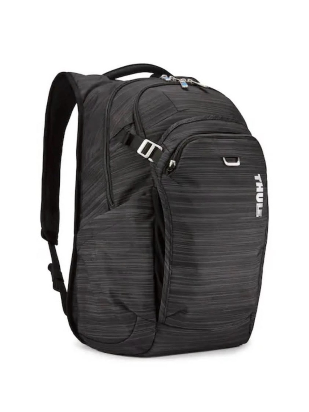 Thule Black Striped Men's Backpack - Everyday Commuter